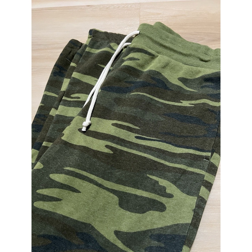 NWOT Women's XL Alternative Apparel Eco-Fleece Classic Joggers/Sweatpants Camo